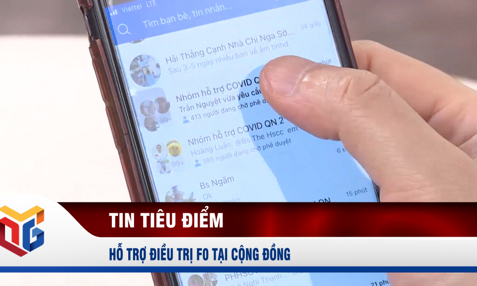 Hỗ trợ điều trị F0 tại cộng đồng