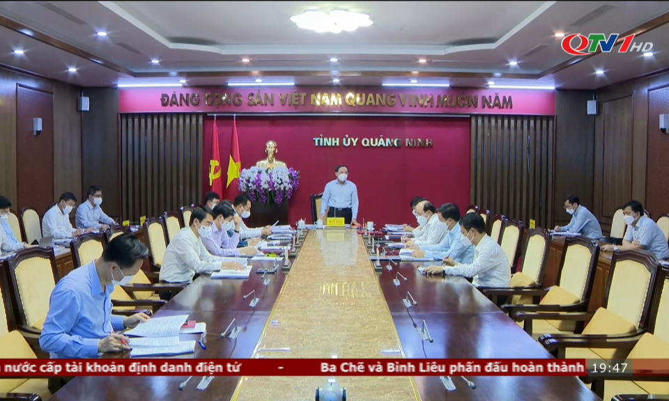 Giao ban Thường trực Tỉnh ủy