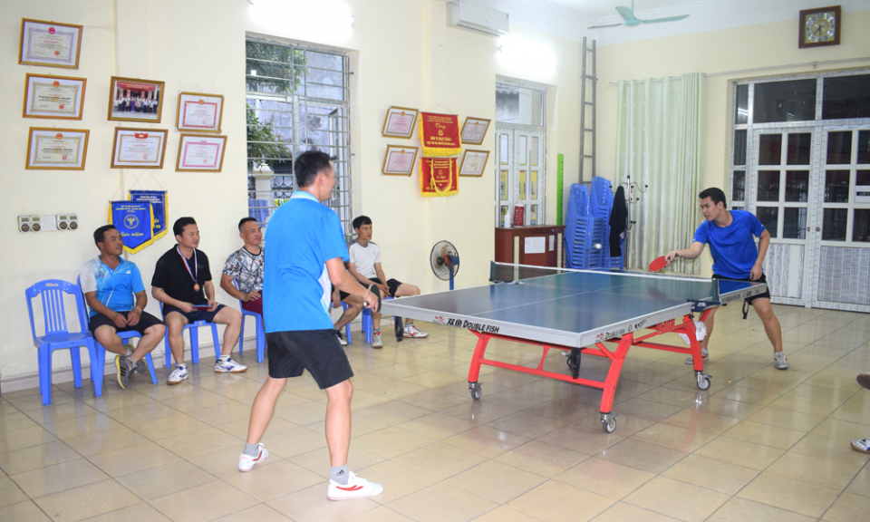 Nhà văn hóa phường: Điểm tựa để thể thao phong trào ở Cẩm Phả phát triển