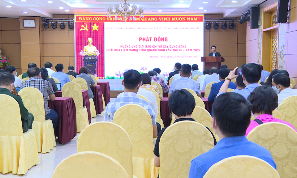 Phát động Giải Búa liềm vàng tỉnh Quảng Ninh lần thứ 3 năm 2022
