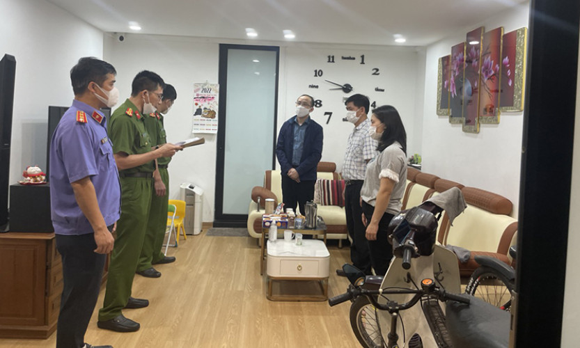 Bắt giữ Chủ tịch Hội đồng quản trị Công ty Cổ phần Đầu tư phát triển nhà và Xây dựng Tây Hồ