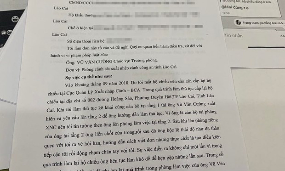 Xem xét kỷ luật Đại tá Công an có hành vi không đúng mực với công dân