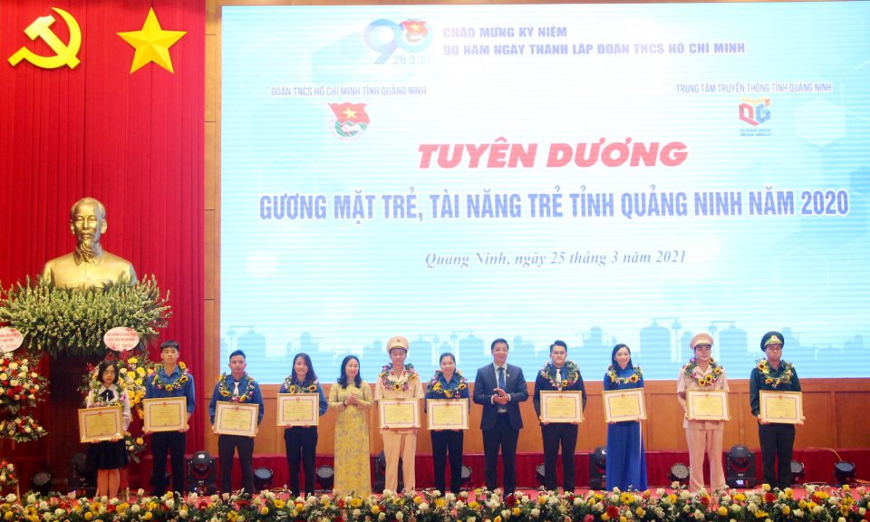 Lễ tuyên dương Gương mặt trẻ, Tài năng trẻ tiêu biểu tỉnh Quảng Ninh năm 2021 sẽ diễn ra vào ngày 25/3