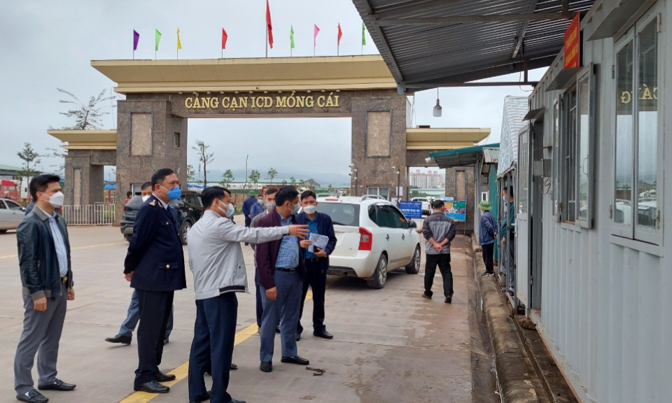 Móng Cái: Thiết lập “Vùng xanh an toàn” đảm bảo hoạt động xuất nhập khẩu