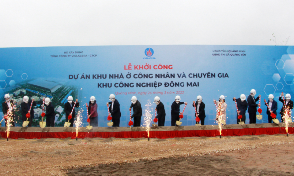 Khởi công dự án Khu nhà ở công nhân và chuyên gia KCN Đông Mai