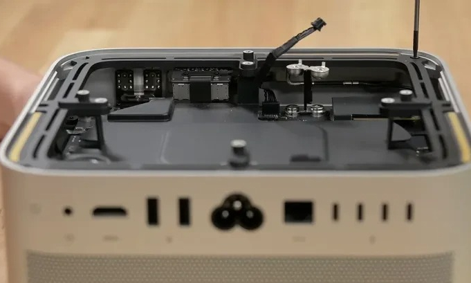 Ổ lưu trữ của Mac Studio có thể thay thế nhưng không thể nâng cấp