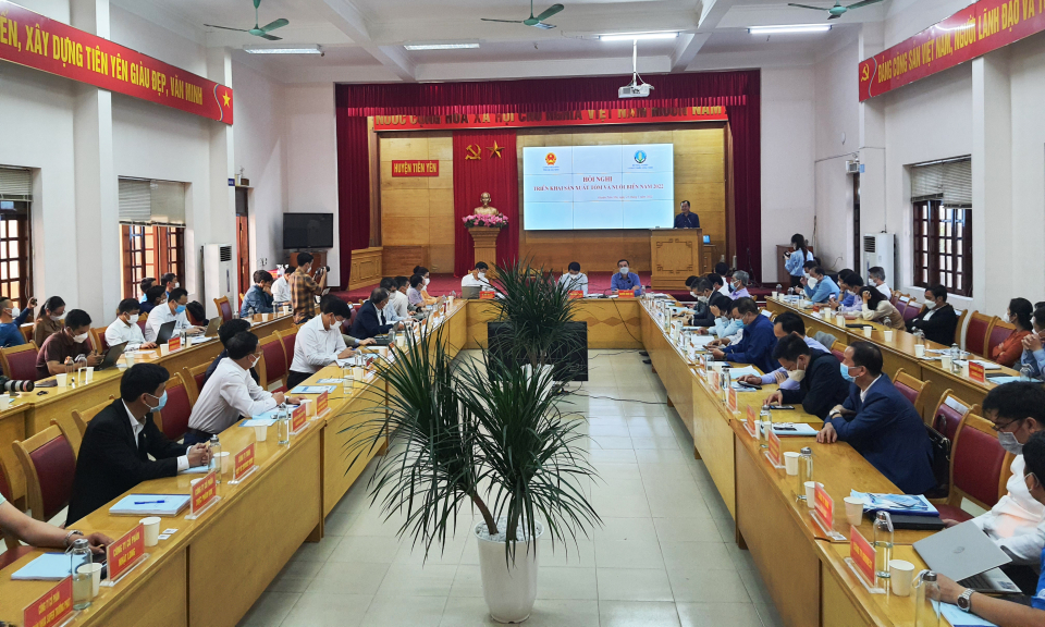 Hội nghị triển khai sản xuất tôm và nuôi biển