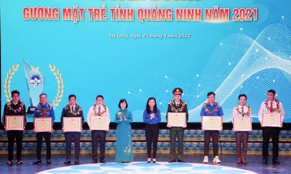 Tuyên dương Gương mặt trẻ, Tài năng trẻ tỉnh Quảng Ninh năm 2021