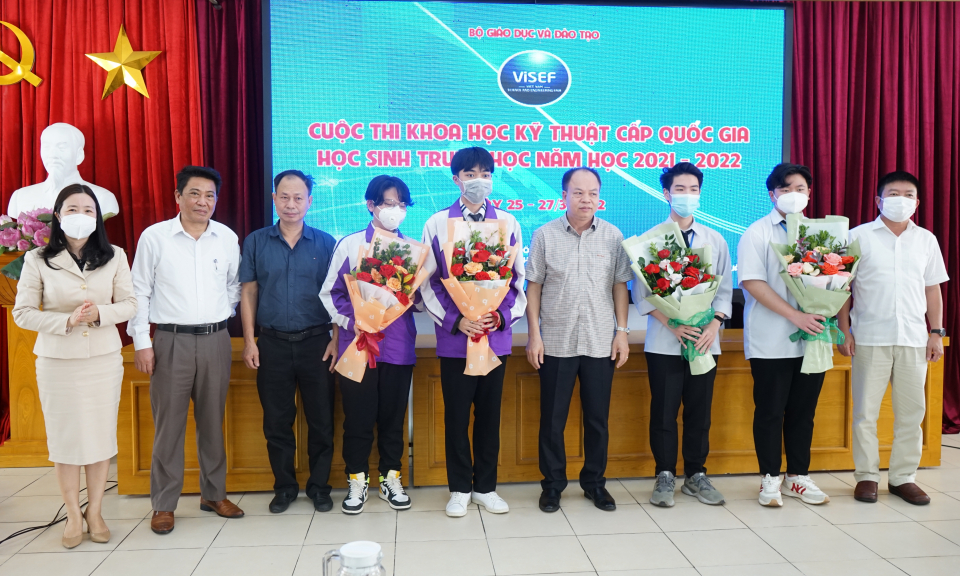 Quảng Ninh có 2 dự án tham dự Cuộc thi KHKT cấp quốc gia dành cho học sinh