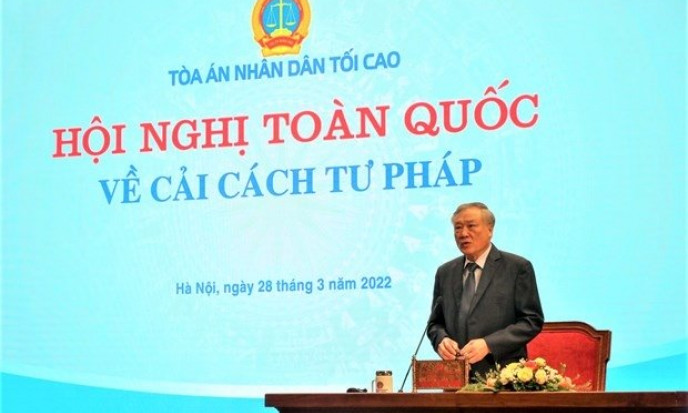 National conference discusses measures to speed up judicial reform