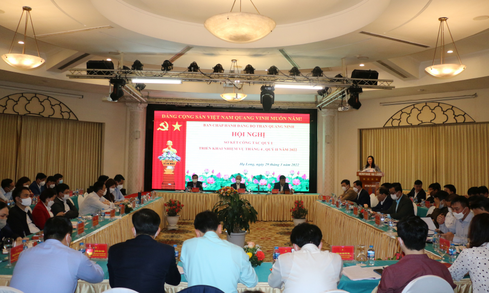 Đảng bộ Than Quảng Ninh triển khai nhiệm vụ quý II/2022