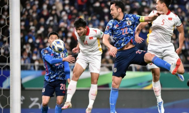 Việt Nam hoà Nhật Bản ở vòng loại World Cup