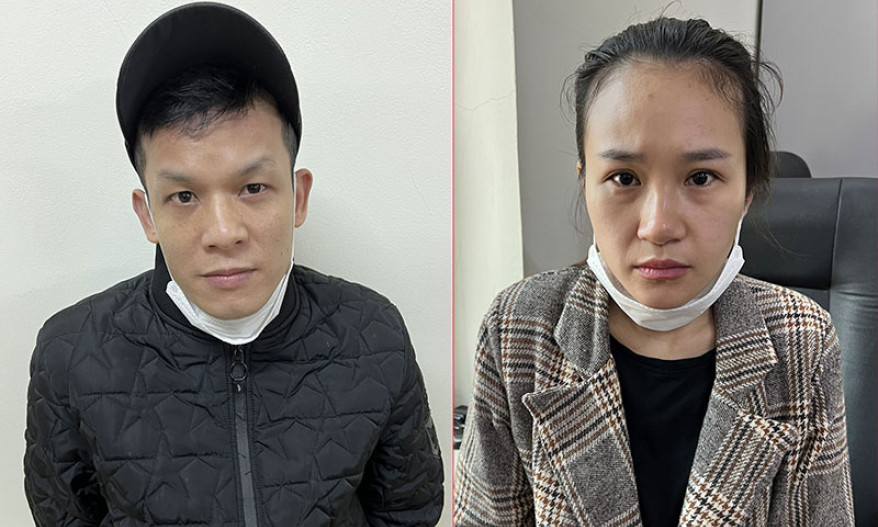Đôi tình nhân điều hành đường dây mua bán gần 2kg heroin