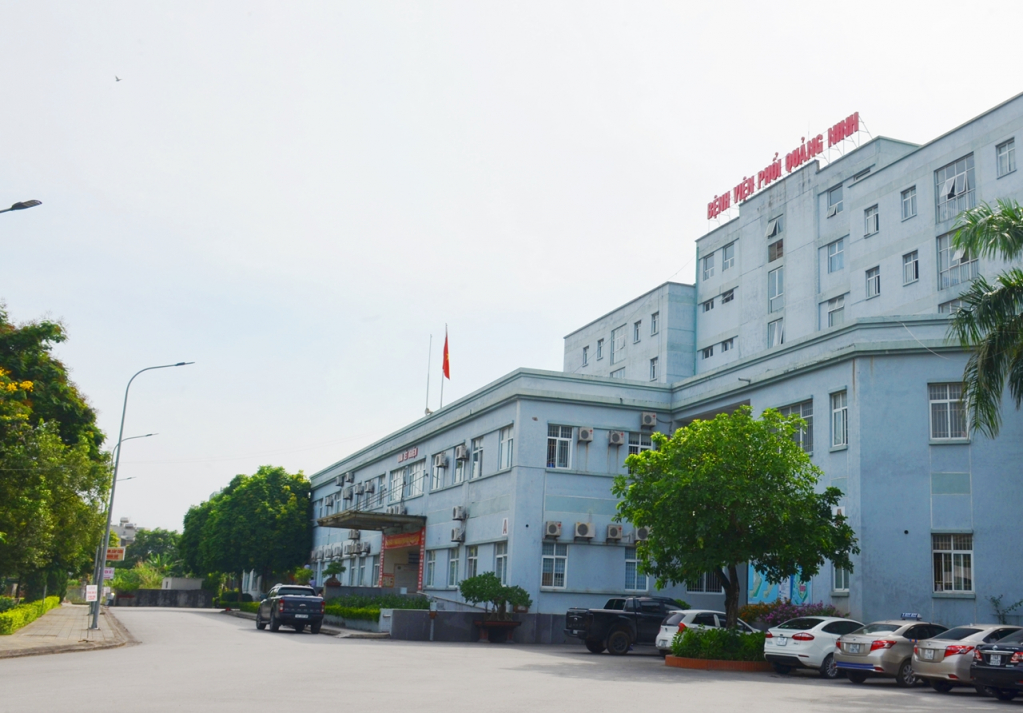 Bệnh viện Phổi Quảng Ninh được đổi tên từ tháng 3/2020.