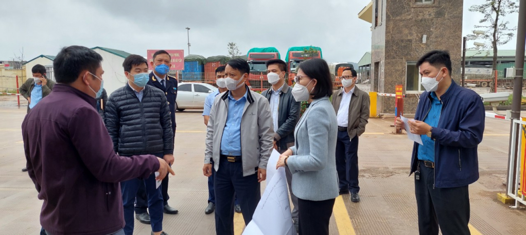 Lãnh đạo TP Móng Cái kiểm tra việc thực hiện thiết lập 