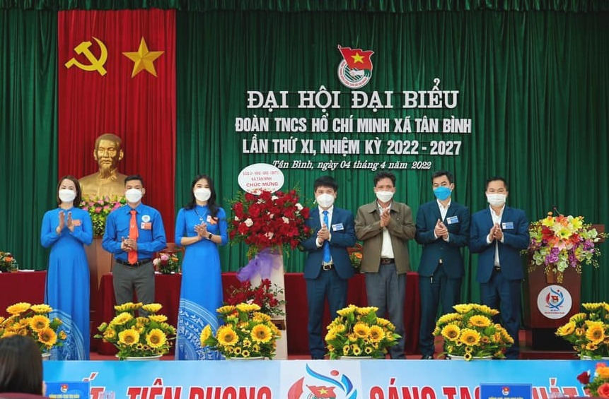 Đại hội Đại biểu Đoàn TNCS Hồ Chí Minh xã Tân Bình (huyện Đầm Hà) lần thứ XI, nhiệm kỳ 2022 - 2027