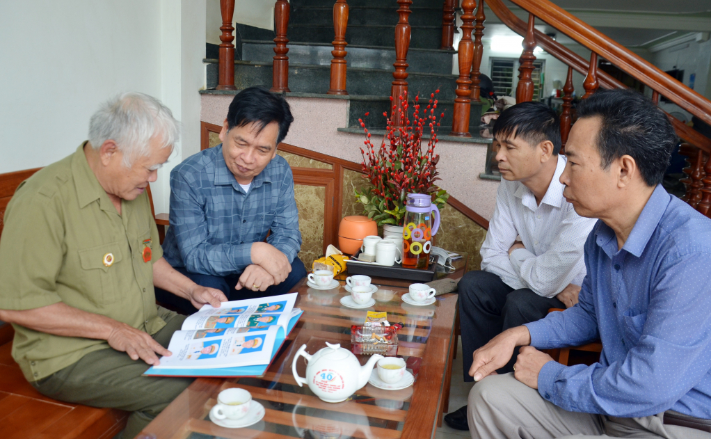 CCB Vũ Tiến Cườm luôn là tấm gương sáng trong phong trào thi đua CCB gương mẫu ở địa phương.
