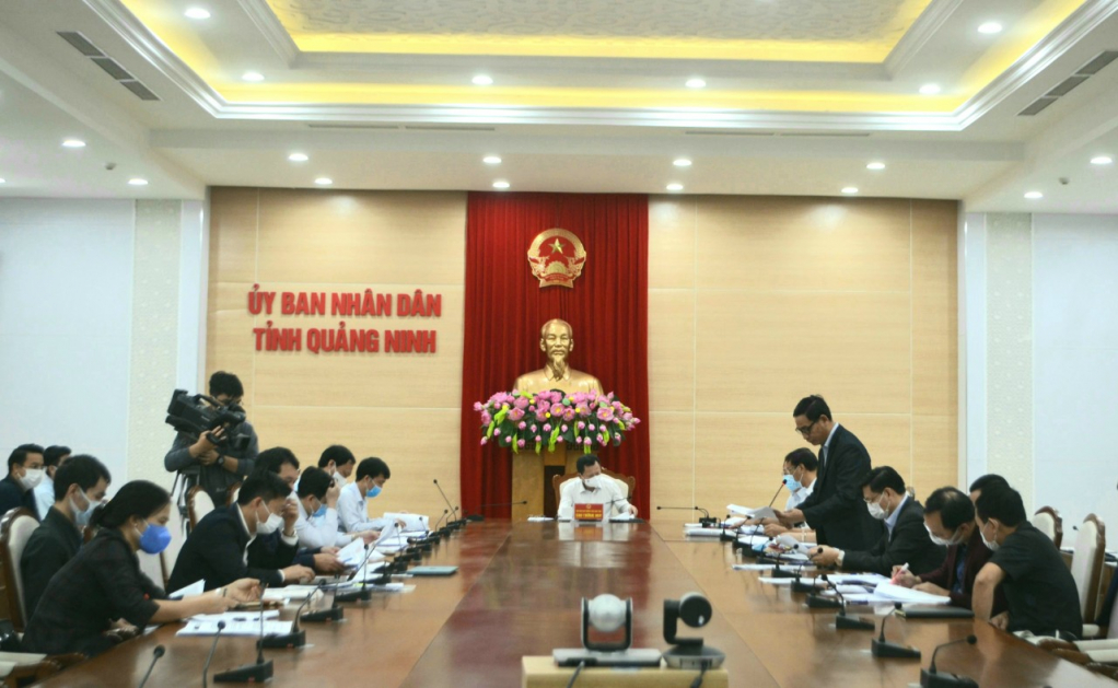 UBND tỉnh họp rà soát, giải quyết đơn thư khiếu nại của công dân trên địa bàn Hạ Long, Vân Đồn, Móng Cái, tháng 11/2021.