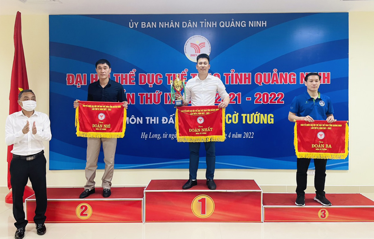 TP Hạ Long giành ngôi vị nhất toàn đoàn môn Cờ tướng tại Đại hội TDTT tỉnh