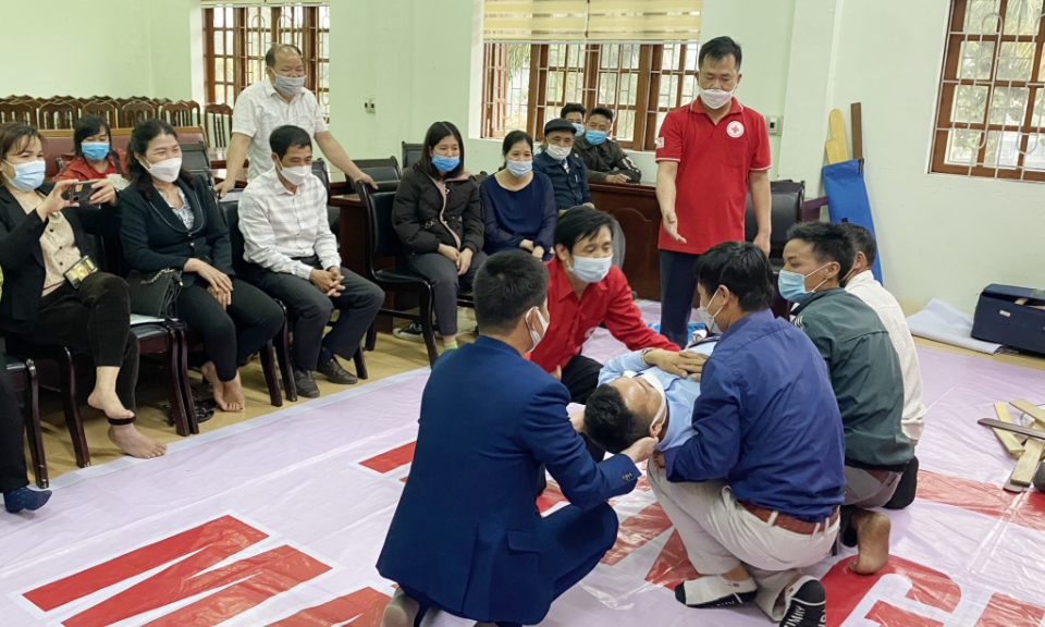 Hội Chữ thập đỏ tỉnh: Chủ động ứng phó thiên tai, dịch bệnh