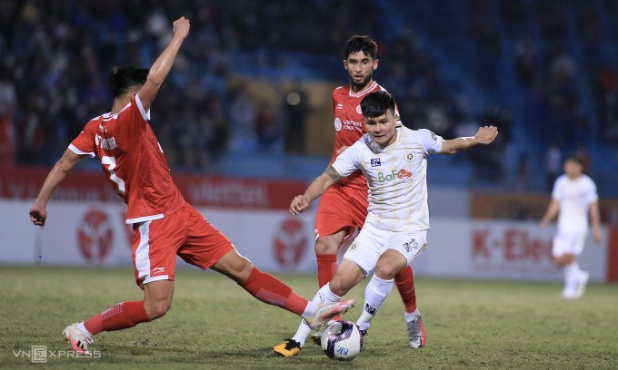 Hà Nội thắng trận cuối với Quang Hải ở V-League