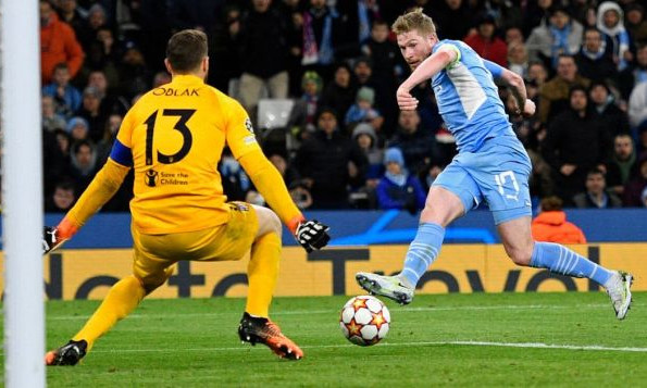 Man City thắng nhọc Atletico tại Champions League