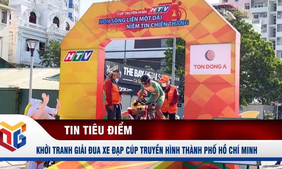 Khởi tranh Giải đua xe đạp cúp Truyền hình Thành phố Hồ Chí Minh