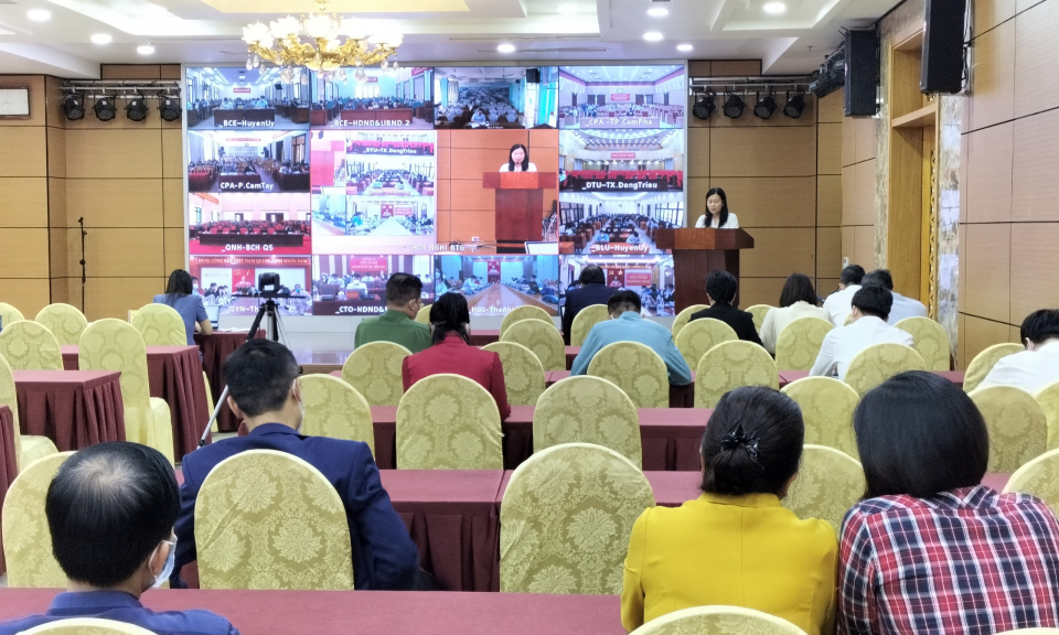 Hội nghị báo cáo viên cấp tỉnh tháng 4/2022