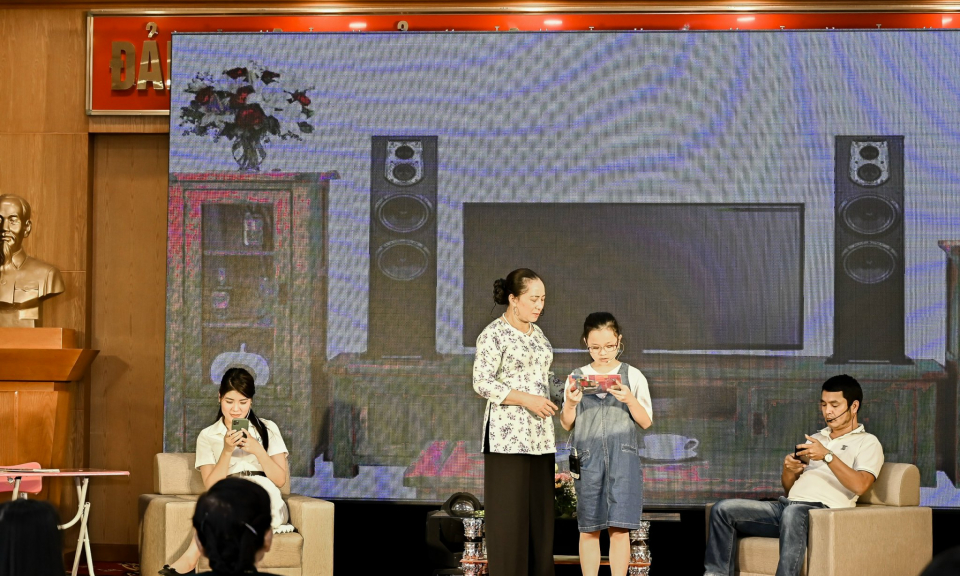 Nữ cán bộ hội tận tâm