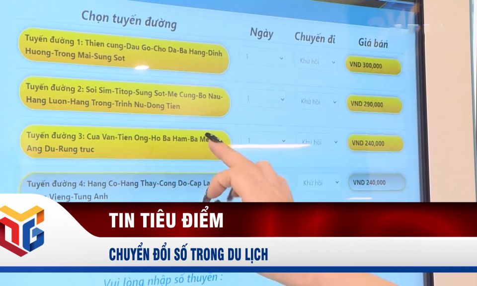 Chuyển đổi số trong du lịch