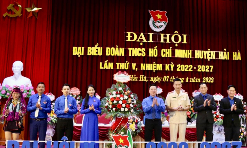 Quảng Ninh: Đại hội điểm Đoàn cấp huyện đầu tiên tại huyện Hải Hà