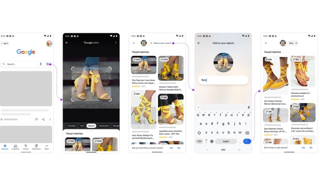 Google bổ sung tính năng tìm kiếm văn bản kết hợp hình ảnh