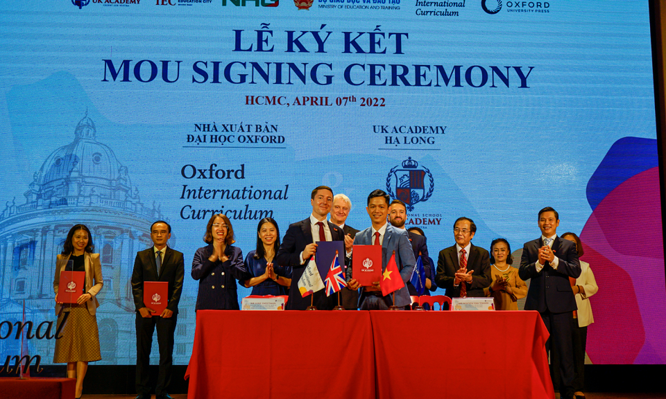 Trường Quốc tế UK Academy Hạ Long triển khai chương trình Quốc tế Oxford năm học 2022-2023 