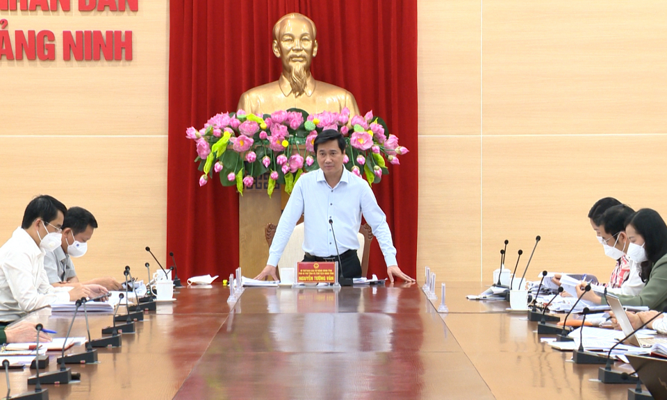 Ban cán sự Đảng UBND tỉnh cho ý kiến một số nội dung quan trọng
