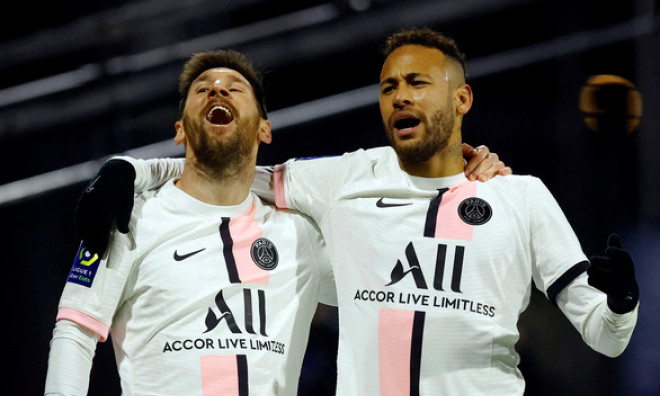 Neymar và Mbappe cùng lập hat-trick, Messi có hat-trick kiến tạo