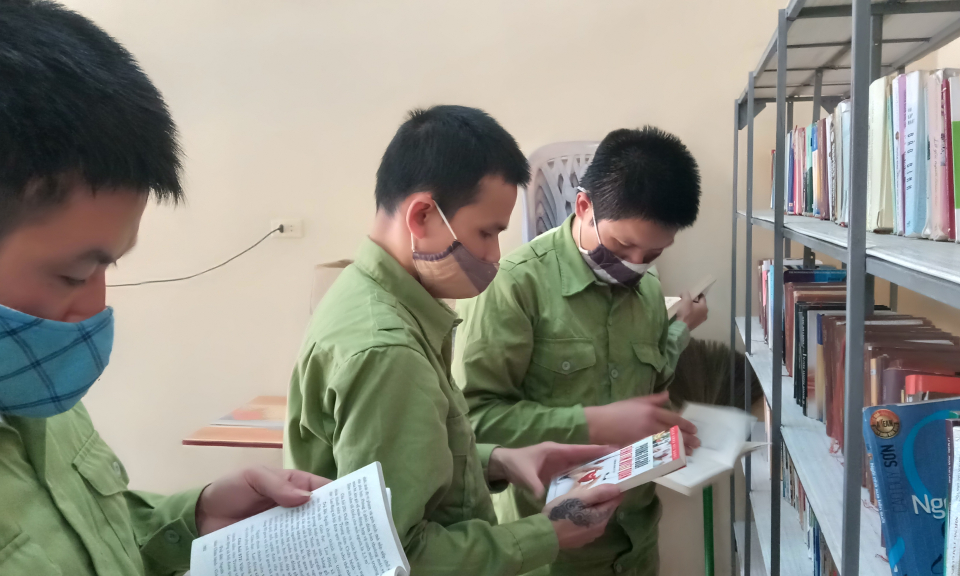 Thư viện của những học viên cai nghiện