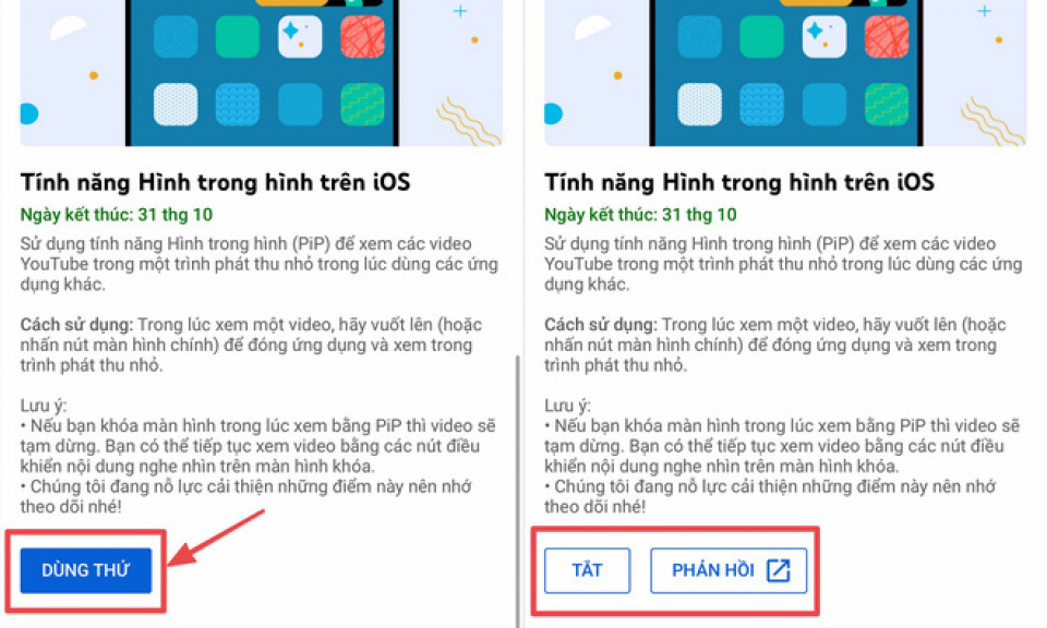 YouTube mở tính năng Picture-in-Picture cho tất cả người dùng iOS, không cần đăng ký Premium