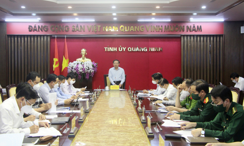 Giao ban công tác nội chính quý I/2022