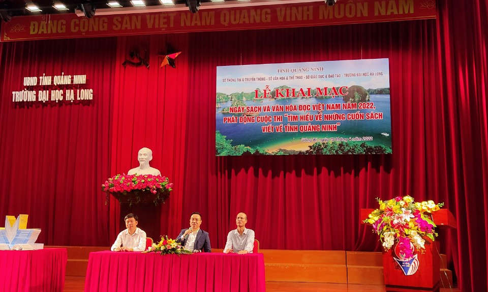 Khai mạc Ngày Sách và Văn hóa đọc Việt Nam năm 2022 tại Quảng Ninh