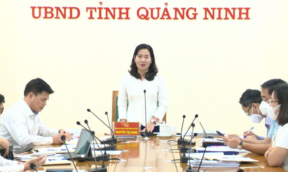 Khẩn trương triển khai hoàn thành công tác chuẩn bị tổ chức SEA Games 31 tại Quảng Ninh