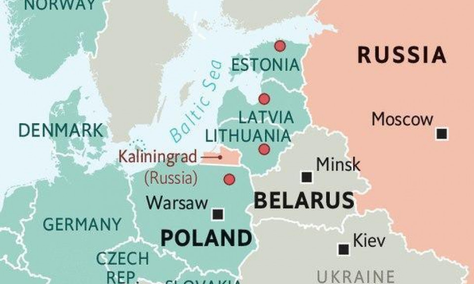 Tàu chiến NATO đến Biển Baltic tập trận