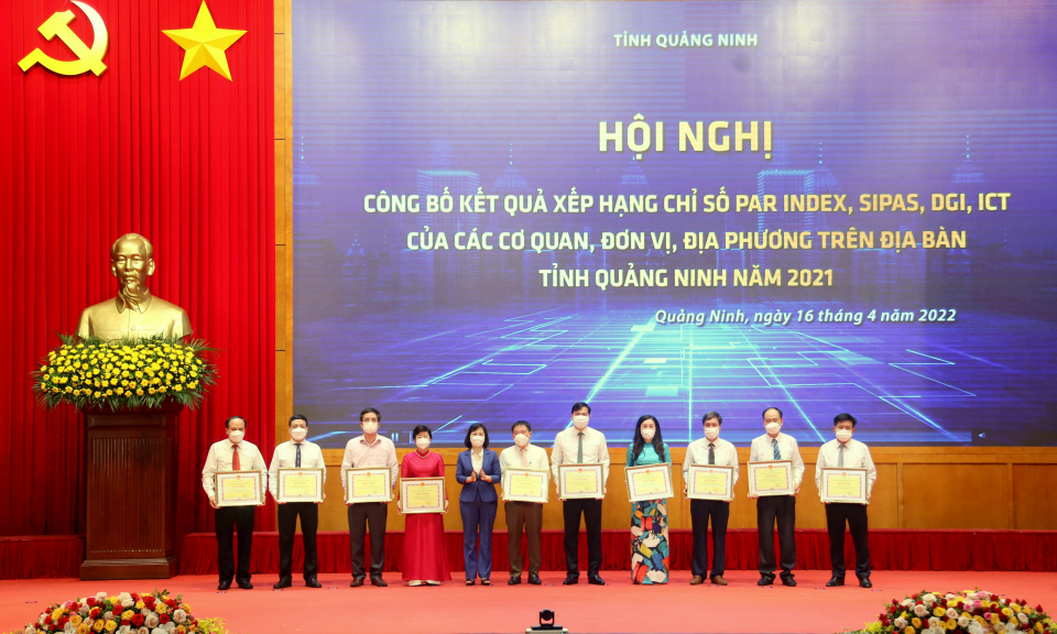 Hội nghị công bố các chỉ số PAR INDEX, SIPAS, DGI, ICT năm 2021