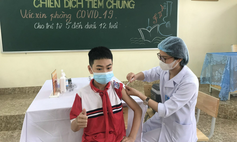 Chiều 16/4: Cập nhật mới nhất về tiêm mũi 3; đã có 2 địa phương tiêm vaccine COVID-19 cho trẻ từ 5 - dưới 12 tuổi