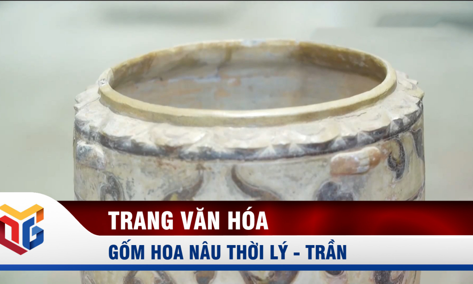 Gốm hoa nâu thời Lý - Trần