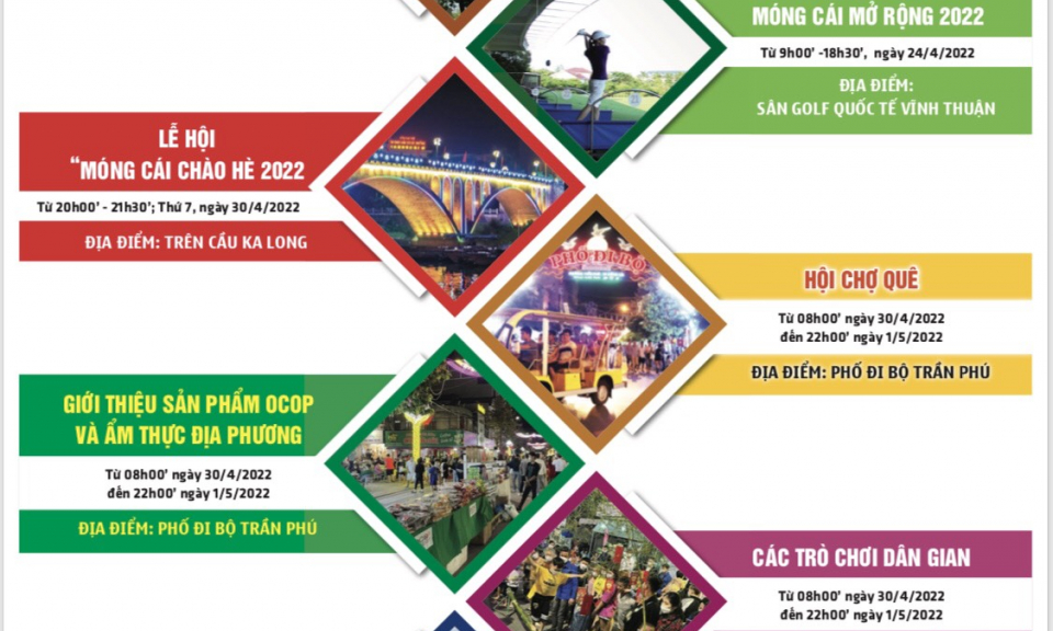 TP Móng Cái: Nhiều hoạt động văn hóa, du lịch hấp dẫn chào hè năm 2022