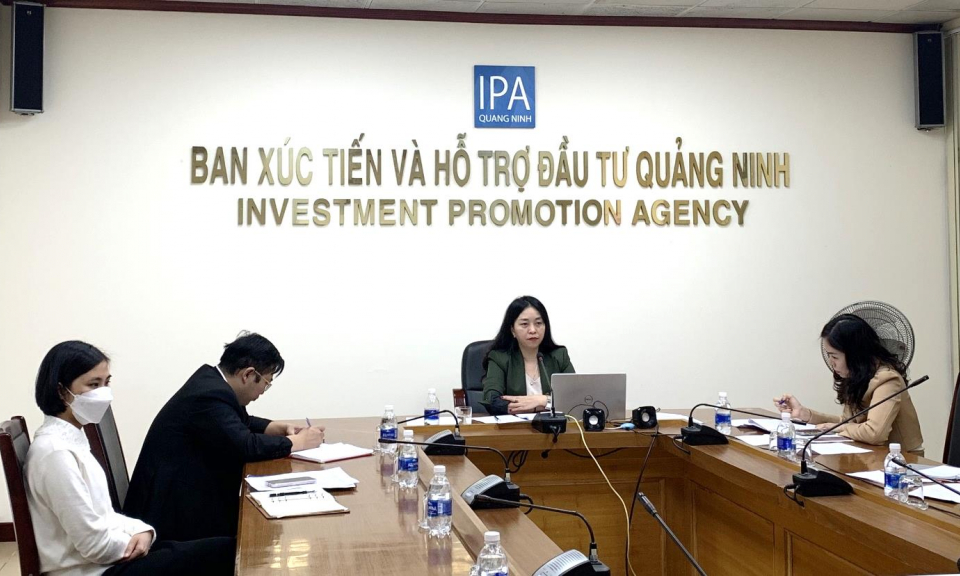 IPA Quảng Ninh làm việc với Ngân hàng Sumitomo (Nhật Bản)
