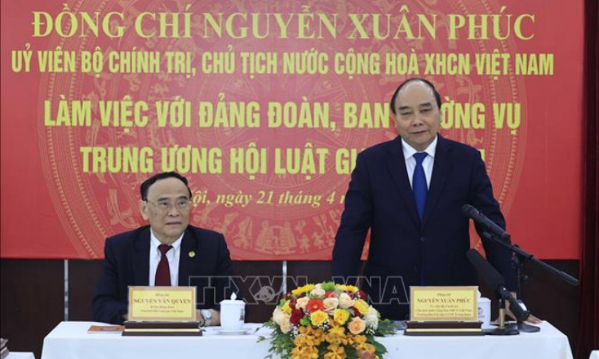 Phát huy vai trò của Hội Luật gia Việt Nam, bảo đảm hoạt động hiệu quả, đúng tôn chỉ, mục đích