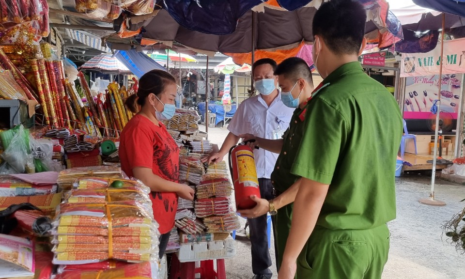 Móng Cái nâng cao năng lực PCCC ở cơ sở