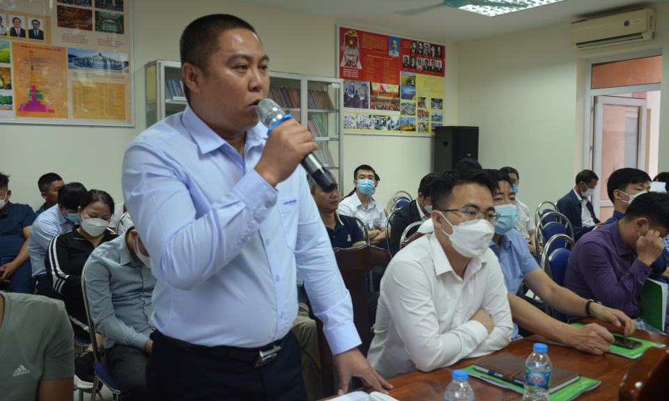 Đồn BPCKC Hòn Gai tổ chức đối thoại, tháo gỡ khó khăn cho danh nghiệp