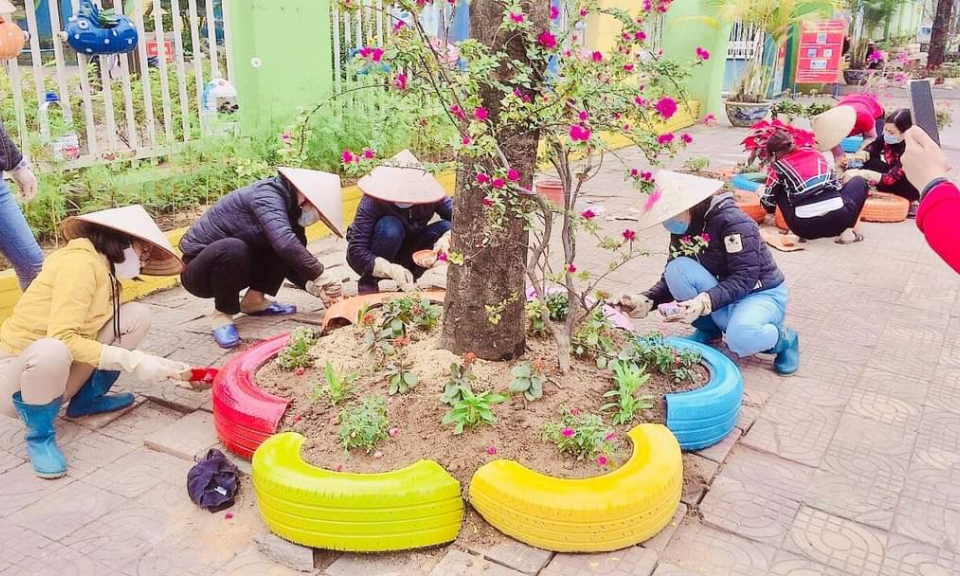 Nói không với rác thải nhựa trong trường học